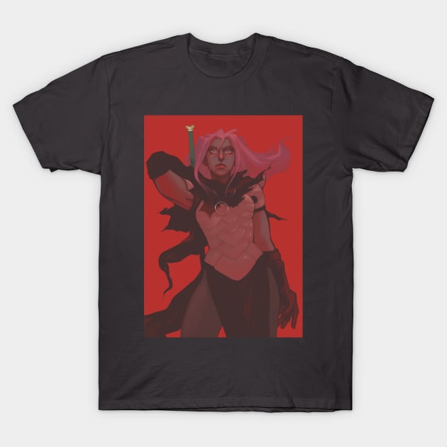 Worrior Woman T-Shirt by Jay Spotting